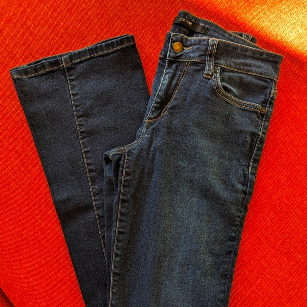 Joe's Jeans, dark wash, slight flare, size 26
